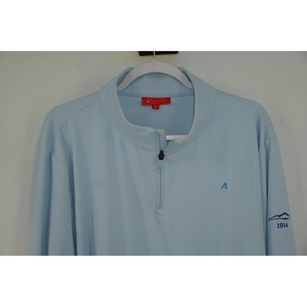 Redvanly Pullover Blue Quarter Zip Golf Performance Diablo Country Club Men's XL